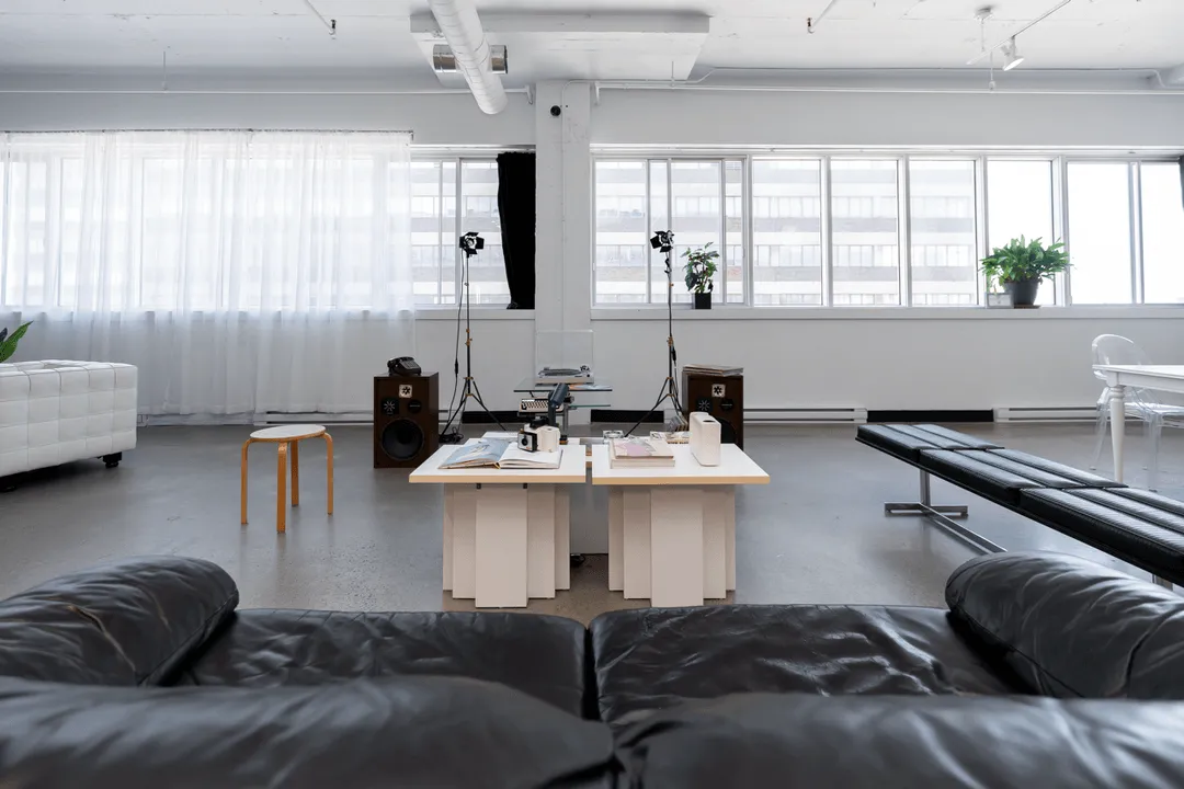 Vintage living room decor - Espace Urbain Studio photos