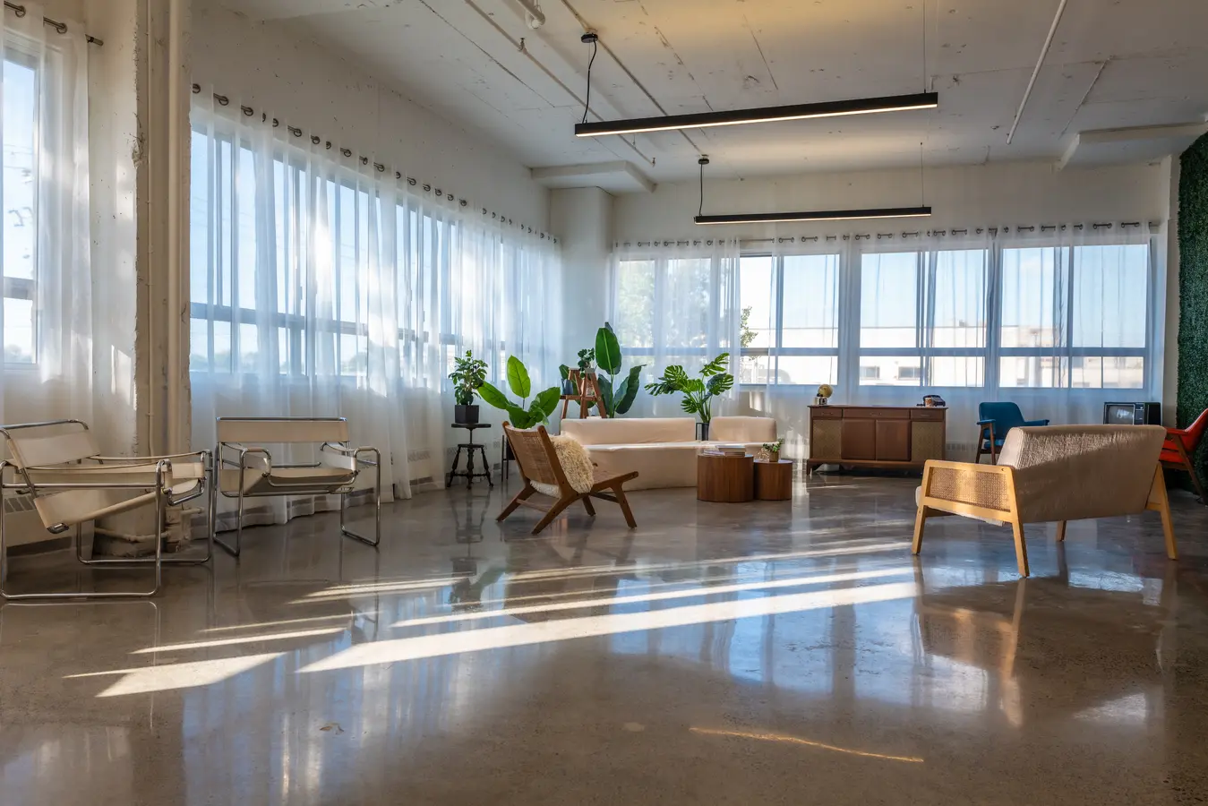Studio A in natural light