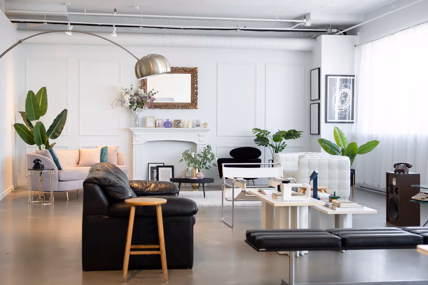 New York living room décor - Espace Urbain Studio